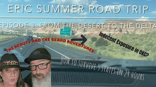 Five States in 24 Hours Camping in Truck Stop Parking Lots EPIC SUMMER ROAD TRIP Episode 3 [upl. by Nodababus]