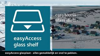 Siemens koelkasten met een EasyAccess glasplaat Voor meer gemak bij het aanvullen van etenswaar [upl. by Haral]