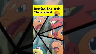 Justice for Ash Charizard 😭 shorts pokemon [upl. by Irrabaj]