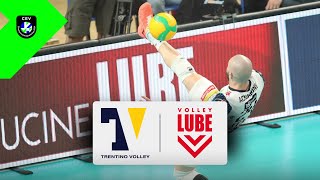 TRENTINO Itas vs Cucine Lube CIVITANOVA  Match Highlights [upl. by Suruat]