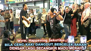 🔥Happening❗Bila Geng2 KAKI DANGDUT Bergelek Sakan🔴Dengar Lagu SECANGKIR MADU MERAHquot Depan Warakuya [upl. by Clellan]