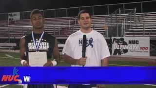 Devonte Williams  Freshmen Running Back MVP  NUC Ultimate 100 East Football Camp [upl. by Aremus643]