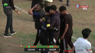 Cedar College DHA vs Nixor College  Semi Finals  19th Karachi United School Championship [upl. by Eirellam255]