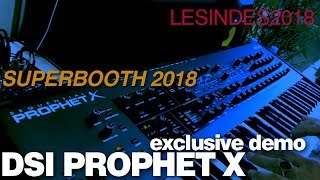 DSI PROPHET X  exclusive SOUND DEMO  no TALKING [upl. by Caddric198]