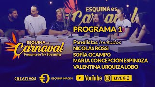 PRIMER PROGRAMA DE ESQUINA ES CARNAVAL [upl. by Gershon]