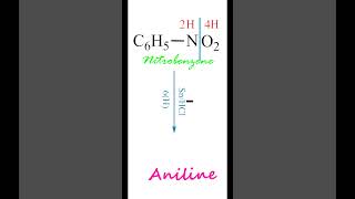 Preparation of Aniline from Nitrobenzene  Reduction of Nitrobenzene  Acid medium SnHCl  Class 12 [upl. by Deyas720]