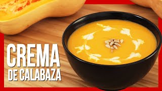 😋 Cómo Hacer CREMA DE CALABAZA Casera ► Recetas con Calabaza [upl. by Dulcine317]