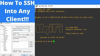 How To SSH Into Any Device Using Putty Works With Ubiquiti Cisco TPLink amp More [upl. by Hagerman777]