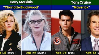 Top Gun 1986 Cast Then and Now 2024 [upl. by Attenol526]