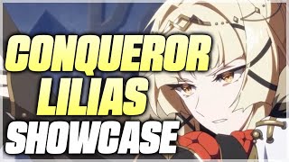 CONQUEROR LILIAS SHOWCASE  Epic Seven [upl. by Gerianna]