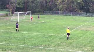 Granby Memorial High School Varsity Girls Soccer Game  1072020  1st Half [upl. by Ahsinod]