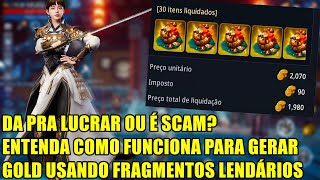 FAÇA MUITO GOLD COM FRAGMENTOS NESTE VÍDEO EU EXPLICO TUDO  MIR4 GLOBAL [upl. by Ayam184]