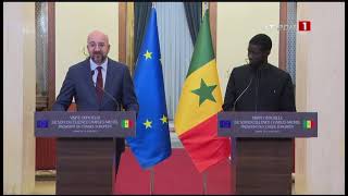 SénégalUE  Le Président Bassirou Diomaye Faye plaide pour un partenariat « repensé » avec l’Europe [upl. by Notnel]