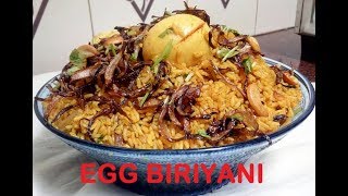 easy egg biriyani in pressure cooker Malayalam [upl. by Cl]