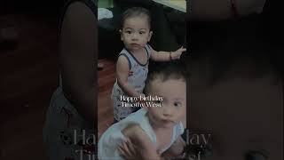 💕 West 1st Birthday 🏀💙👶😍 trendingshorts couplesince2021 fypyoutube nocopyrightmusic [upl. by Adnak53]