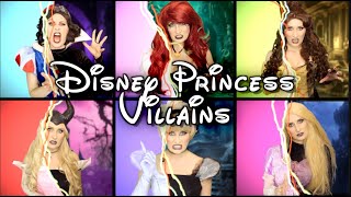 DISNEY PRINCESSES AS VILLAINS  Disney Princess Villain songs Minor Key [upl. by Nylave]