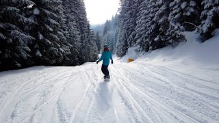 Tall Abfahrt im Golm  Montafon [upl. by Arielle971]