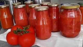 Conserver des tomates méthode facile pratique et longue Durée ✅ voici comment 💯احتفاض بالطماطم [upl. by Calica]