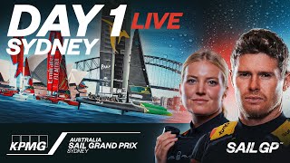 2024 KPMG Australia Sail Grand Prix  Day 1 [upl. by Aneekal]