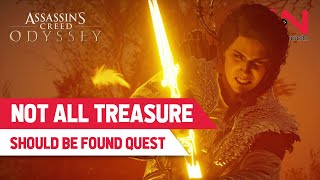 Not All Treasure Should be Found  Assassins Creed Odyssey Quest Walkthrough [upl. by Ainevul]