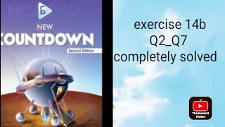 oxford countdown book 6 exercise 14b Q2Q7 solved [upl. by Emse351]