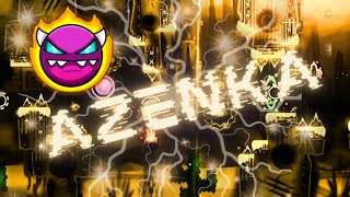 Azenka Medium Demon Full Playthrough  Geometry Dash [upl. by Yltneb19]