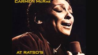 Carmen McRae  The Ballad of Thelonious Monk [upl. by Athena844]