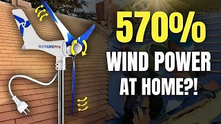 Silentwind Pro The World’s Most Powerful and Affordable VAWT that Outperforms Solar Panels in 2023 [upl. by Anilesor]