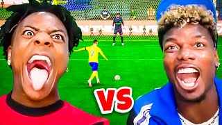 ISHOWSPEED vs PAUL POGBA FC25 WAGER [upl. by Ethbinium]