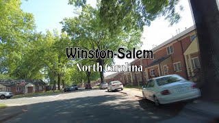 WinstonSalem North Carolina  4K Hood Tour [upl. by Herminia457]