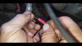 How to install WATER temperature gauge amp How to install OIL pressure gauge in Chevy 350 PART 10 [upl. by Hadihsar148]