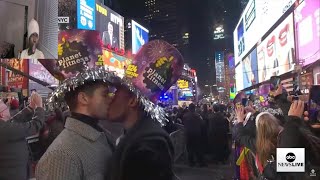 Happy New Year Everyone  2024  New York Time Square Ball Drop [upl. by Mcloughlin605]