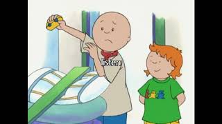 Caillou Season 1 Episode 16 Caillous Teddy Shirt 01 couldnt believe [upl. by Arraek]