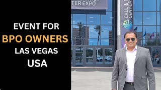 Las Vegas Contact center BPO Expo Conference  Ameya Damle [upl. by Winola]