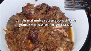 VARZA CU CARNE DE PORC  BUCATAR DE WEEKEND MT [upl. by Wunder]