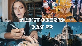 VLOGTOBER 2019 22 A BUSY DAY  sunbeamsjess [upl. by Silin]