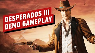 Desperados 3 Demo Gameplay [upl. by Rimisac]