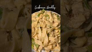 Carbonara Noodles Recipe noodles noodlesasmr noodleasmr noodlesrecipe noodlemachine [upl. by Humberto]