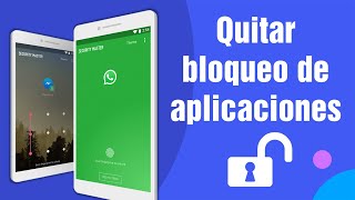 Como QUITAR facilmente CUALQUIER BLOQUEO de cualquier aplicacion en Android en menos de 5 min [upl. by Neelat136]