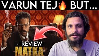 Matka Review  Varun Tej  Poolachokka  Matka Movie [upl. by Yrok]