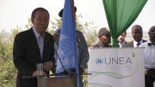 Ban Ki moon concludes visit to Kenya [upl. by Blondell]