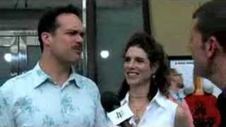 FUNNY Diedrich Bader Interview [upl. by Nevuer297]