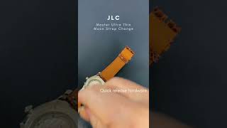 JLC Master Ultra Thin Moon Strap Change [upl. by Bozovich]