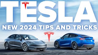 NEW 2024 Tesla Tips amp Tricks For Model Y amp 3  Teslas Best Features [upl. by Ecnatsnoc289]