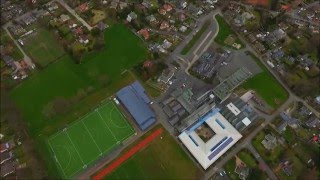 Peebles High School  Drone footage DJI Phantom 3 [upl. by Mina]