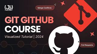 Git amp GitHub Tutorial  Visualized Git Course for Beginner amp Professional Developers in 2024 [upl. by Atiruam]