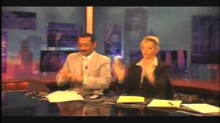 What News Anchors Do During Commercial Breaks wsound [upl. by Alaik709]