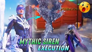 Mythic Siren EXECUTION season 11 Codm  Season 11 leaks ❤️🥵 [upl. by Stag859]