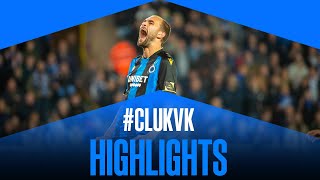 CLUB BRUGGE  KV KORTRIJK  HIGHLIGHTS  20212022 [upl. by Alpheus]