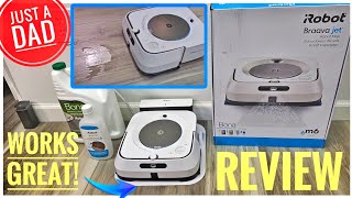 iRobot Braava Jet M6 Ultimate Robot Mop Review I Love It [upl. by Latia469]